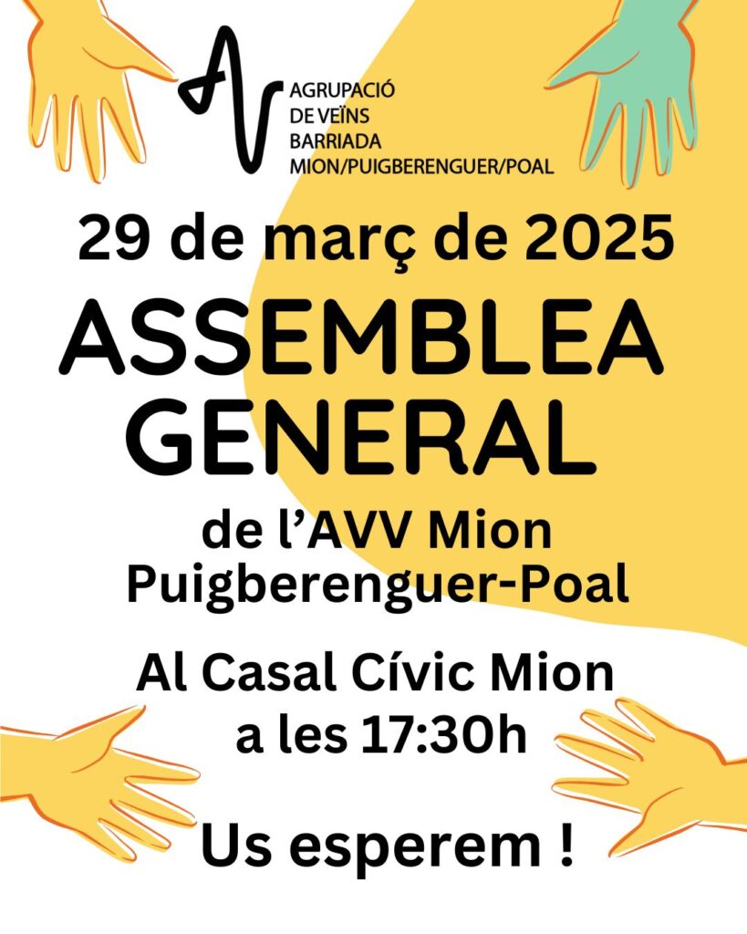 cartell assamblea genaral